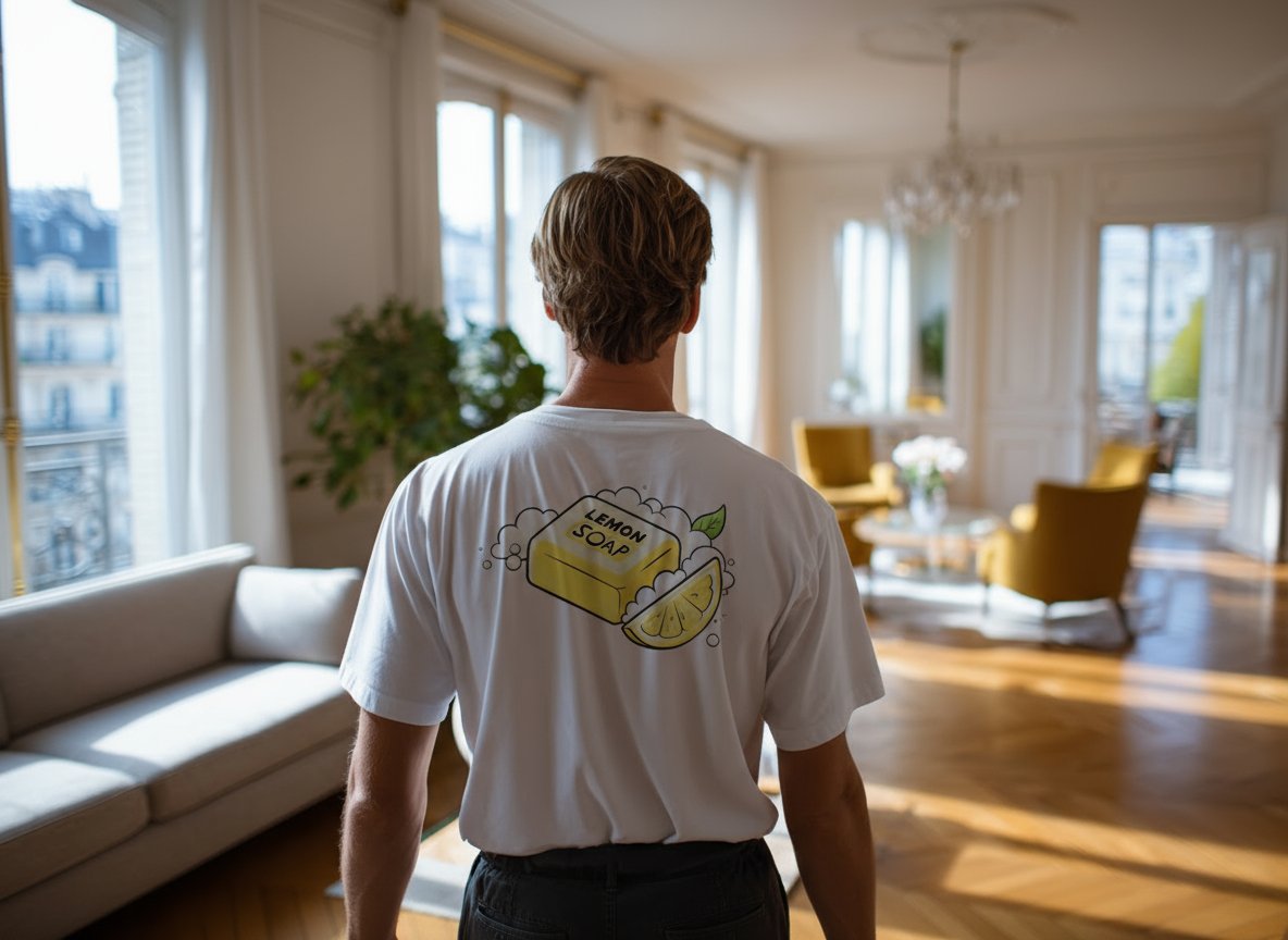 Professionnel Lemon Soap dans un appartement haussmannien apr&egrave;s fin de chantier &agrave; Paris