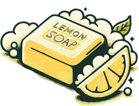 logo lemon soap menage fin de travaux